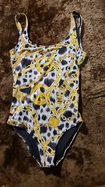 H&m moschino swimsuit hot sale